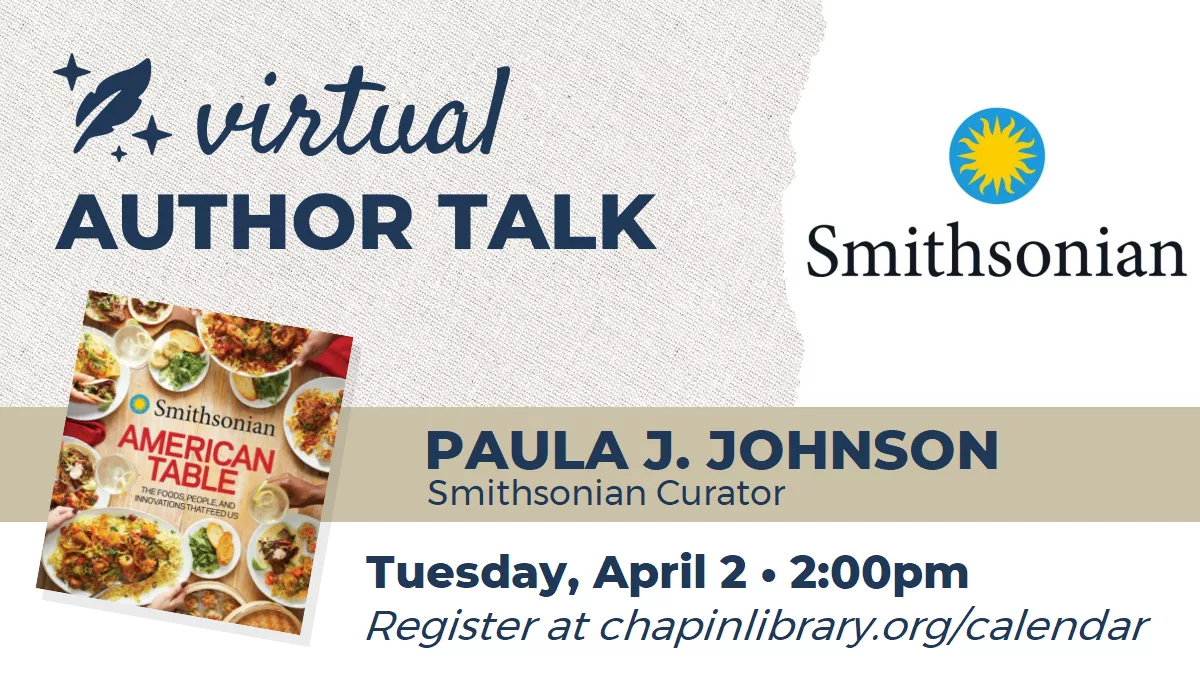 Virtual Author Talk with Smithsonian Curator Paula J. Johnson