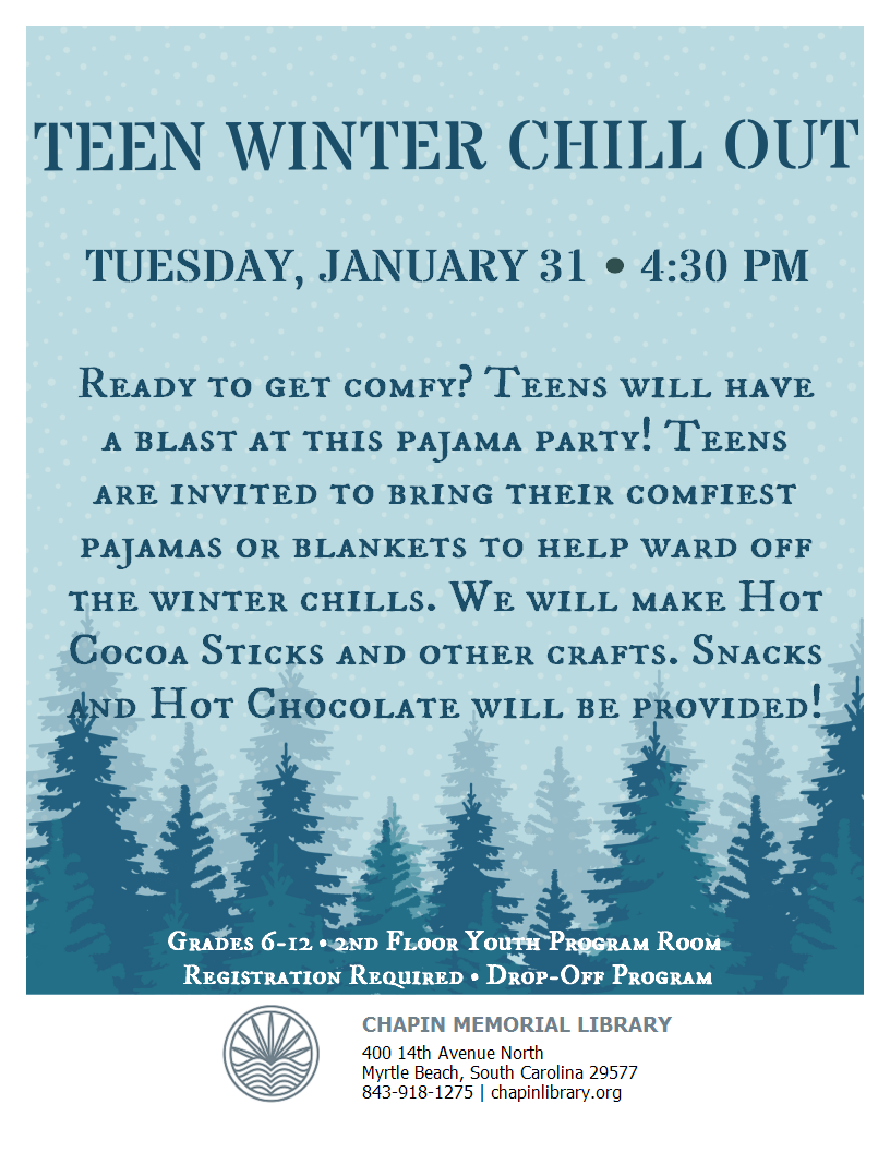 Teen Winter Chill Out