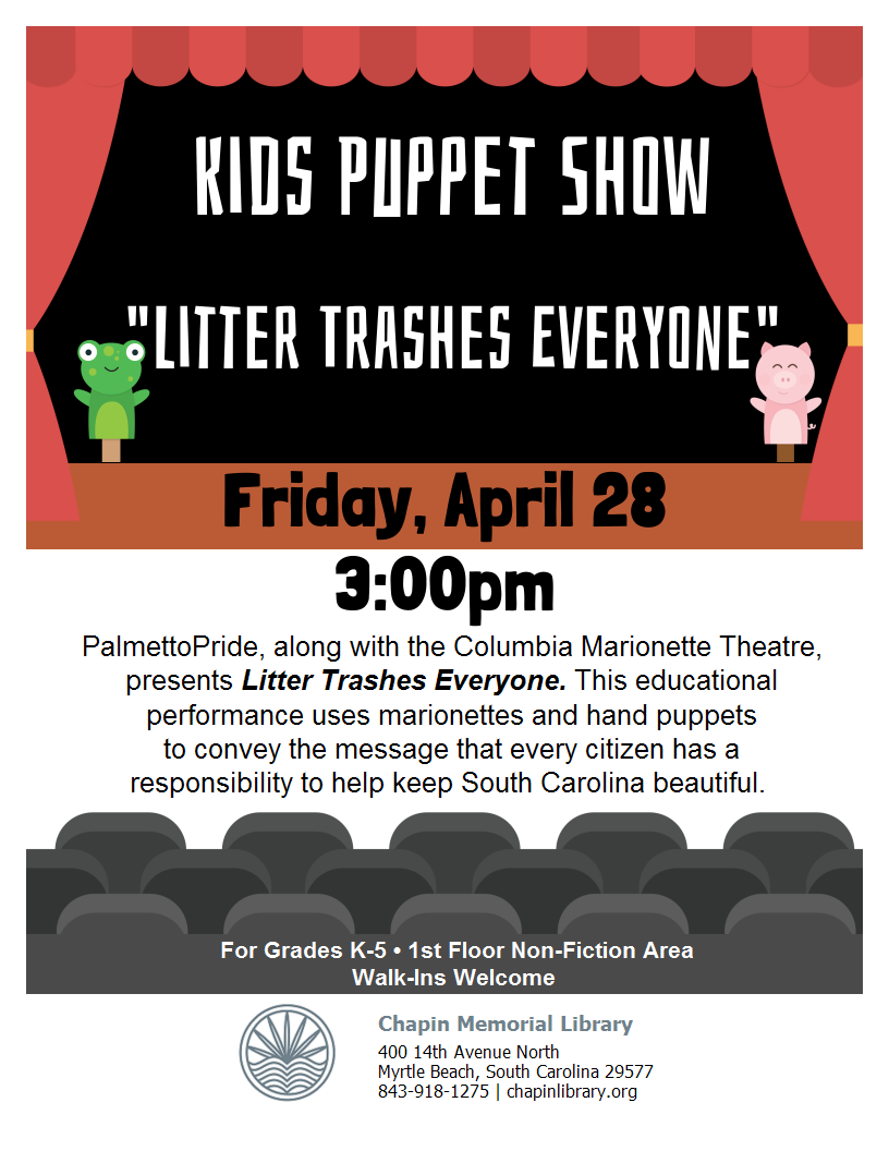 Litter Trashes Everyone Puppet Show