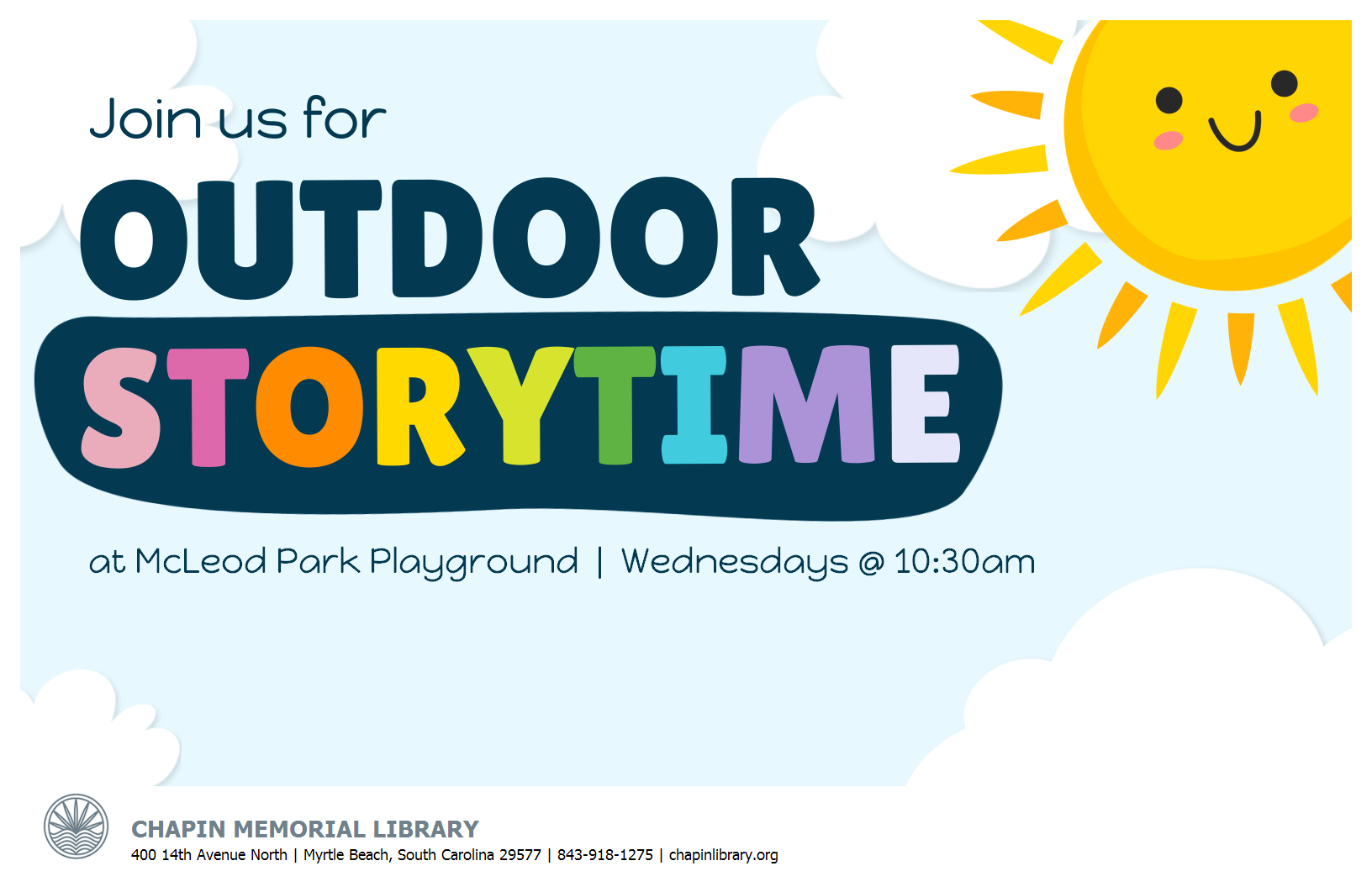 Storytime at McLeod Park