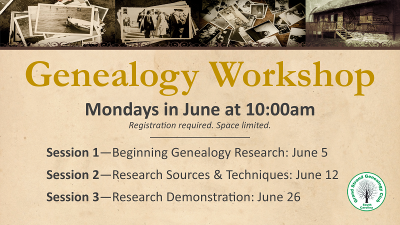 Genealogy Workshop