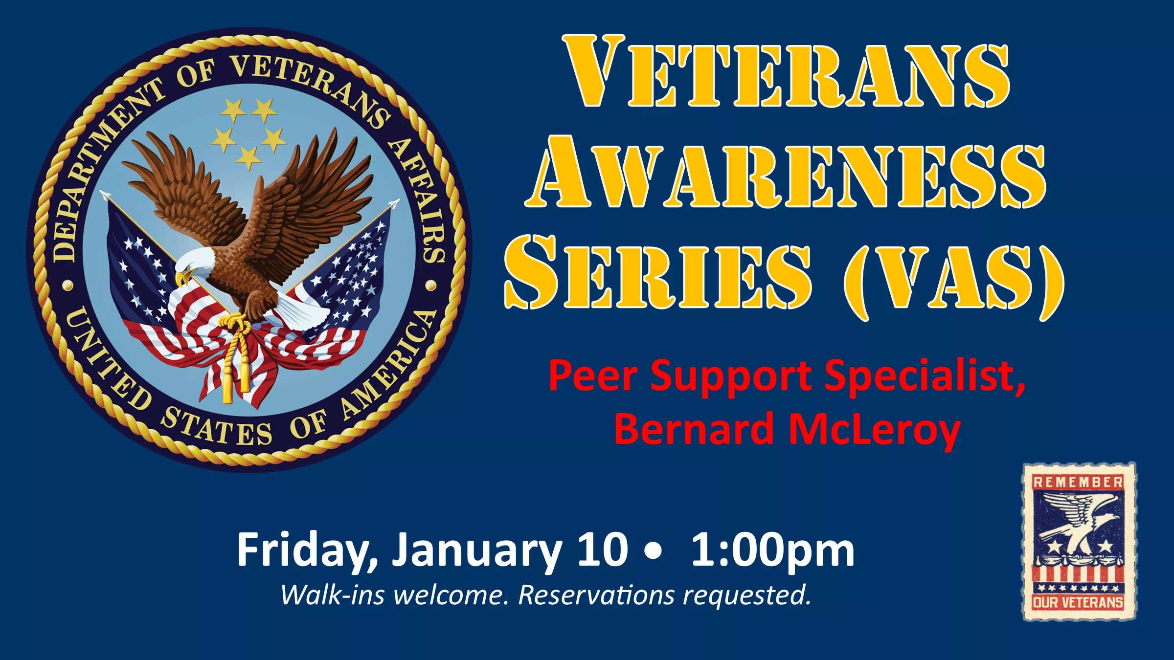 Veterans Awareness Series