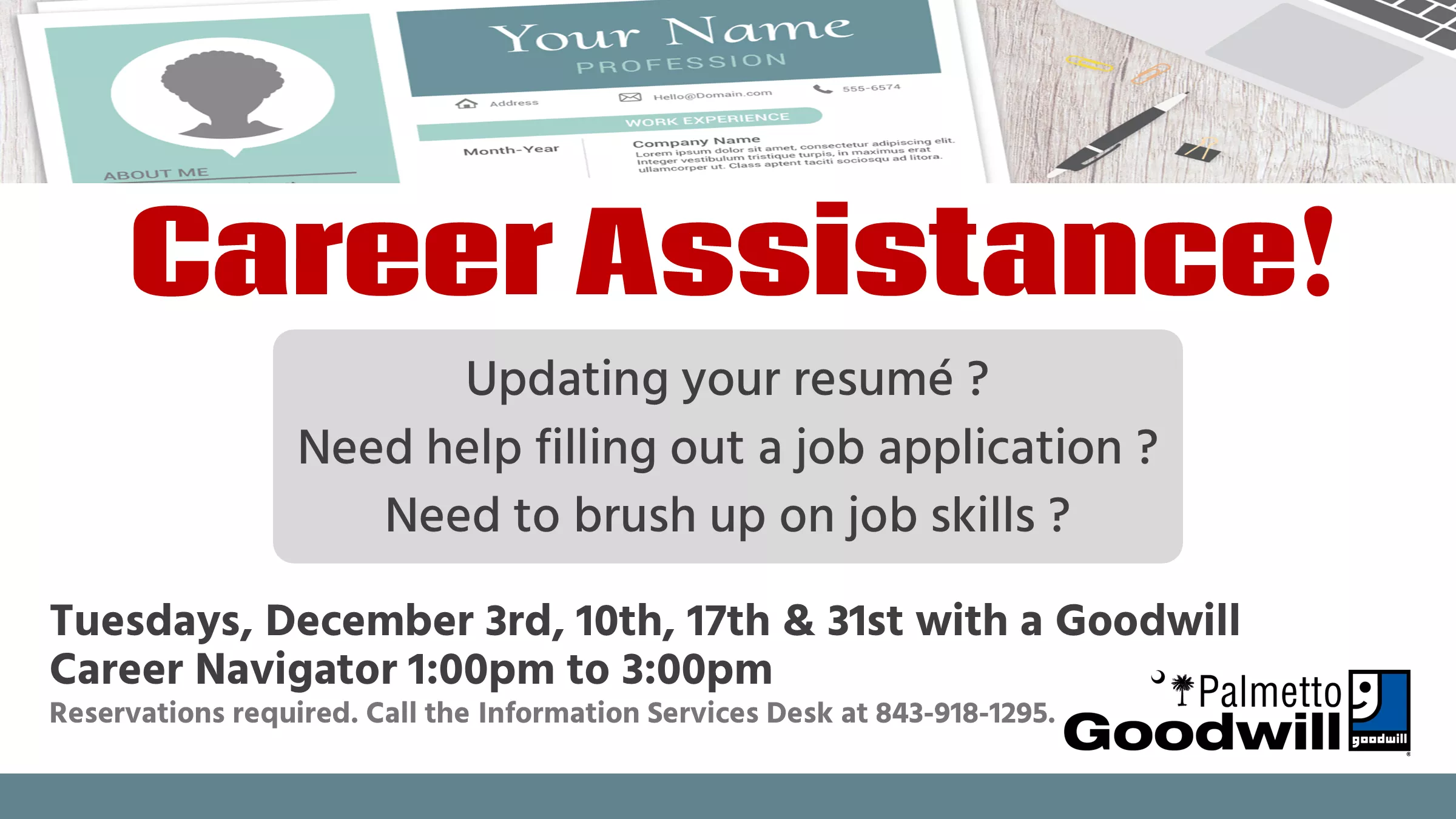 Goodwill Career Assistance