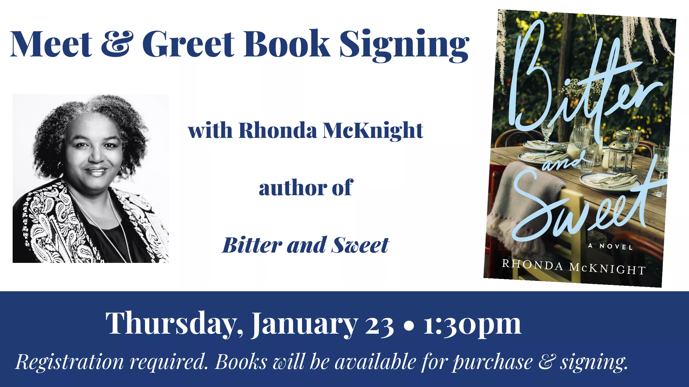 Author Event with Rhonda McKnight